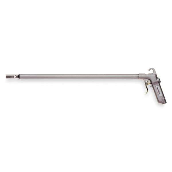 Guardair Long John Safety Air Blow Gun, 36 in Extension, Aluminum, Venturi Nozzle, Pistol Grip, 1/4 in FNPT - 75LJ036AA