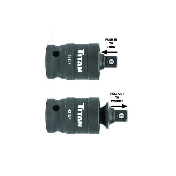 Titan IMP SWIVEL ADAPTER 3/8" DR 1/2" - TL42157