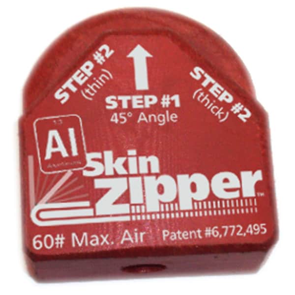 Steck Manufacturing Al Skin Zipper Replacement Head, 21893 - STC21893