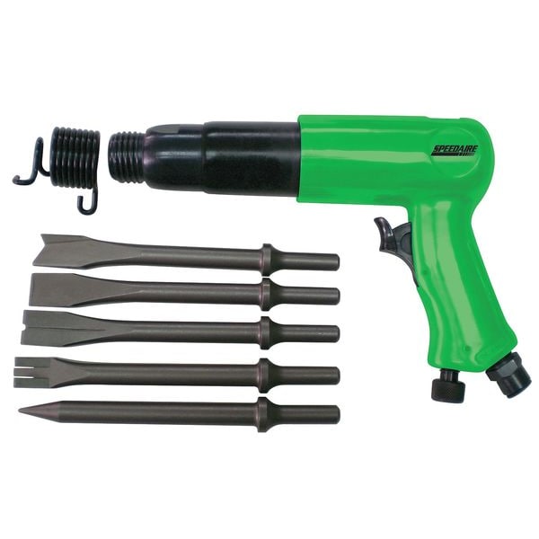 Speedaire Air Hammer Kit, 3.0 Ave CFM, 3.5In Stroke - 12V728