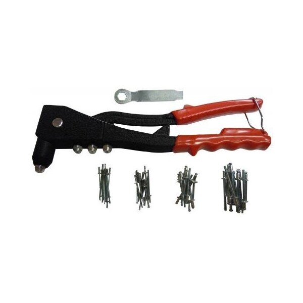 S&G Tool Aid HD HAND RIVETER KIT W/40 RIVETS - SG19200