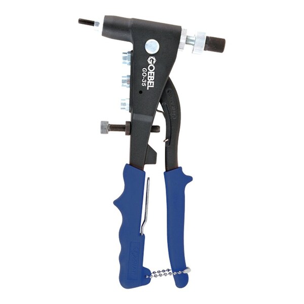 Goebel Goebel Super Hvy Dty Manual Rivet, High Leverage 3-Gear System, Significantly Reduces Grip Force Pressure - GO-35