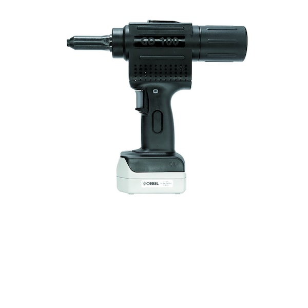 Goebel Goebel Hand Blind Rivet Ratchet , Includes Five Standard Noses, Sizes (1/8, 5/32, 3/16, M6, 1/4), Forged Steel - GO-100