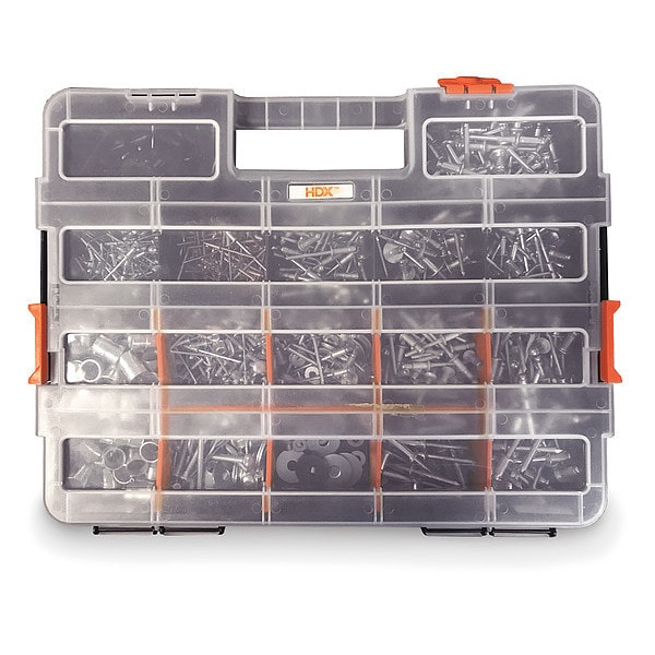 Marson Fastener Refill Kit For Truck Cab Repair, Assrtd Styles, 3/16" And 1/4" - TRUCK CAB REPAIR KIT REFILL
