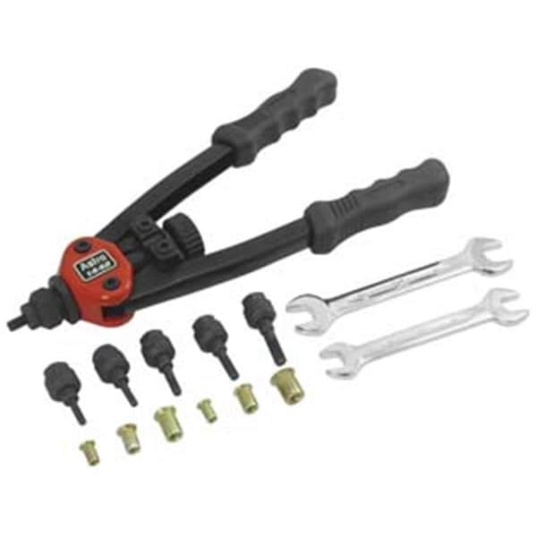 Astro Pneumatic . Metric and SAE 13 in.Thread Setting Hand Riveter kit - AS99434