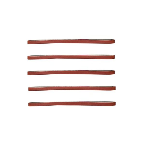 Bandas de lijado surtidas Excel Blades, lijas de repuesto #120-#600, 5 piezas, paquete de 6 - 55679.