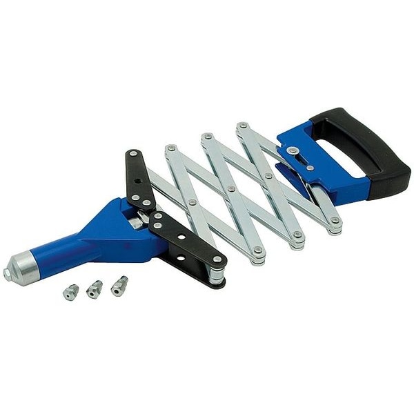 Zoro Select Lazy Tong Riveter, 1/8, 5/32, 3/16, 1/4 In - 5TUW8
