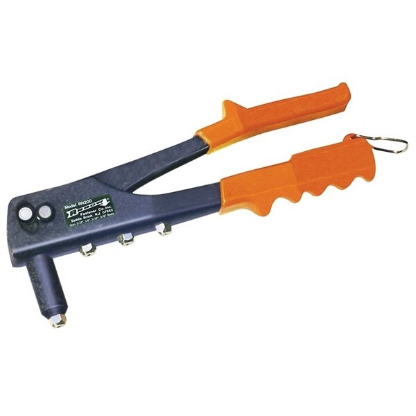 Arrow Fastener Rivet Tool, Spring-Loaded Handle, 1 in L, Steel - RH200