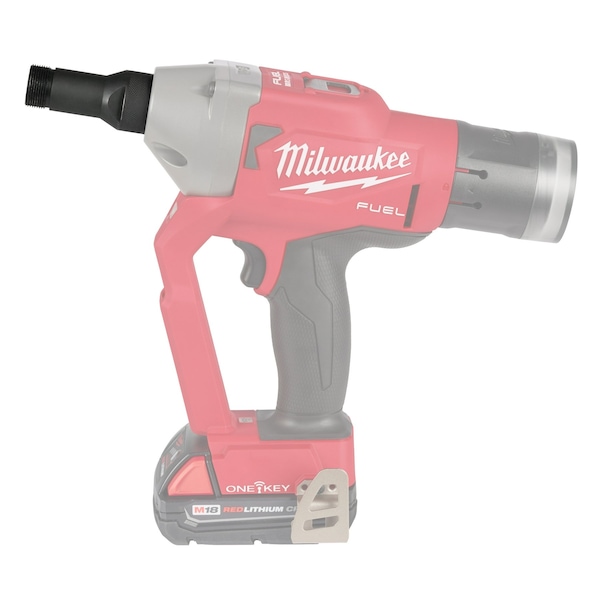Milwaukee Tool Hucktainer Fastener Adapter for M18 FUEL 1/4 in. Lockbolt Tool with ONE-KEY - 49-16-2661HT