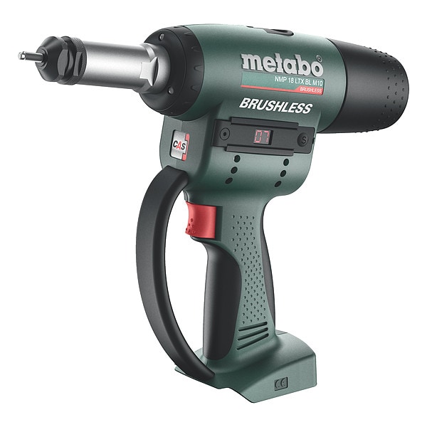 Metabo Cordless 18V M10 Blind  Rivet Nut Gun - NMP 18 LTX BL M10 BARE MB