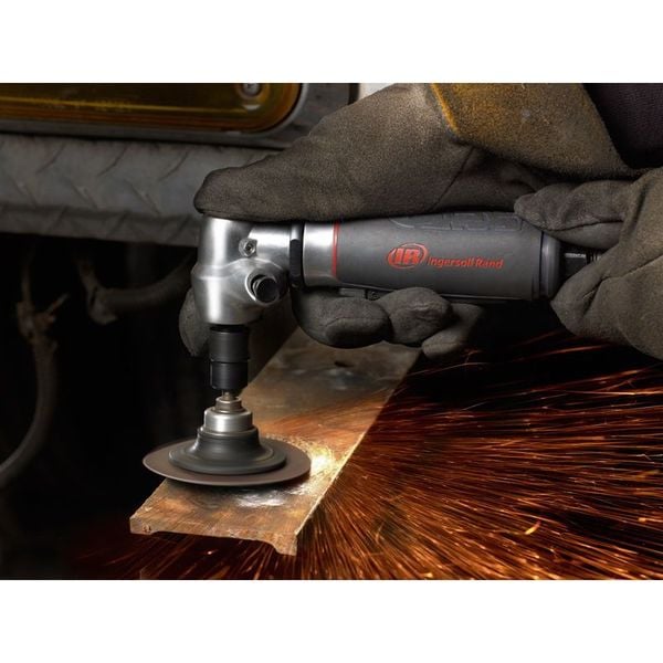 Ingersoll-Rand Right Angle Die Grinder, 1/4 in NPT Female Air Inlet, 1/4 in Collet, Heavy Duty, 20,000 RPM, 0.4 hp - 5102MAX