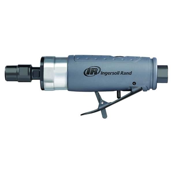 Ingersoll-Rand Straight Die Grinder, 1/4 in NPT Female Air Inlet, 1/4 in Collet, Medium Duty, 25,000 RPM, 0.33 hp - 308B