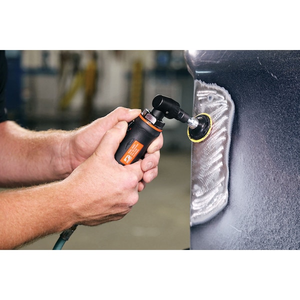 Dynabrade Die Grinder, 1/4 in NPT Female Air Inlet, 1/4 in Collet, Medium Duty, 14,000 RPM, 0.5 hp - DGR51