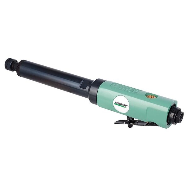 Speedaire Straight Die Grinder, 1/4 in NPT Female Air Inlet, 1/4 in Collet, Medium Duty, 22,000 RPM, 0.5 hp - 21AA85