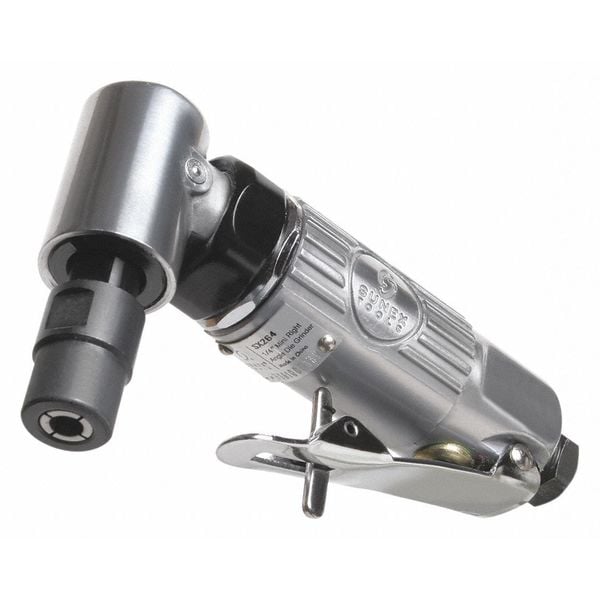 Sunex Right Angle Drive, Mini Right Angle Die Grinder, 1/4", 1/4 in Air Inlet, 1/4" Collet, 20,000 rpm - SX264