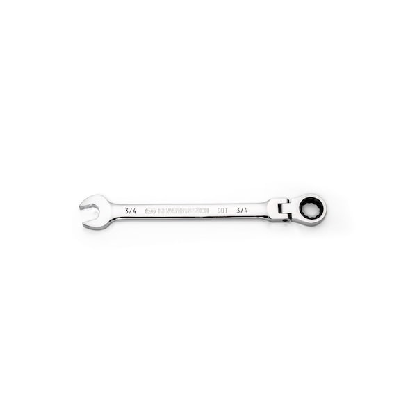 Llave combinada de trinquete flexible Gearwrench 34 de 90 dientes y 12 puntos - KDT86749