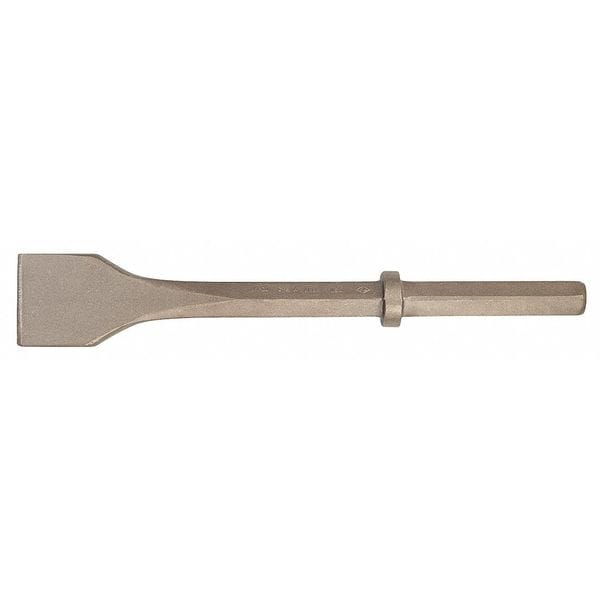 Ampco Safety Tools Pneumatic Chisel, Non-Spark, 2-1/2 x 8 in - CR-21-ST