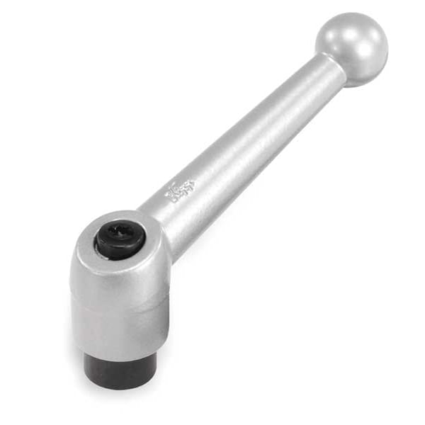 Kipp Adjustable Handle, Size: 4 1/2-13 Zinc, Black Satin, Comp: Steel - K0116.4A51