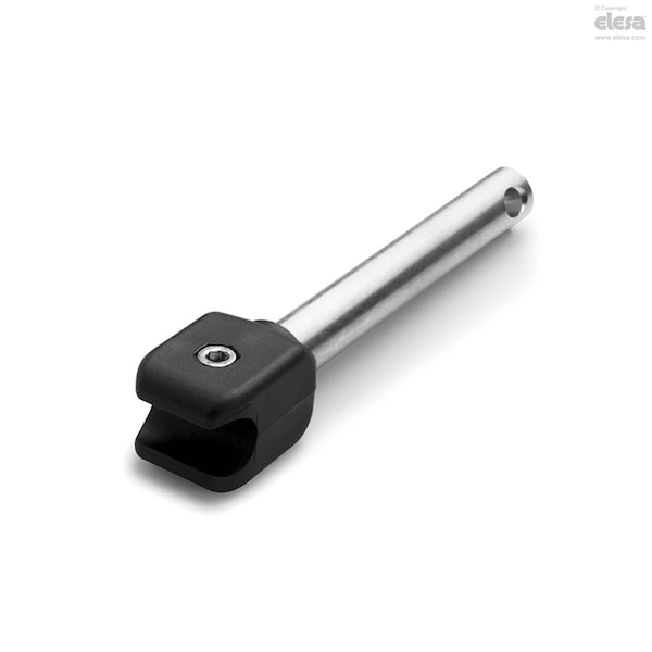 Elesa For round guides, with pin, MPG-C-S-P12-12 - MPG-C-S-P