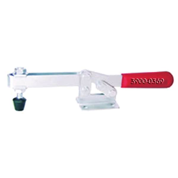 Hhip Horizontal Long U-Bar Flanged Base Toggle Clamp 500 lbs Capacity - 3900-0369