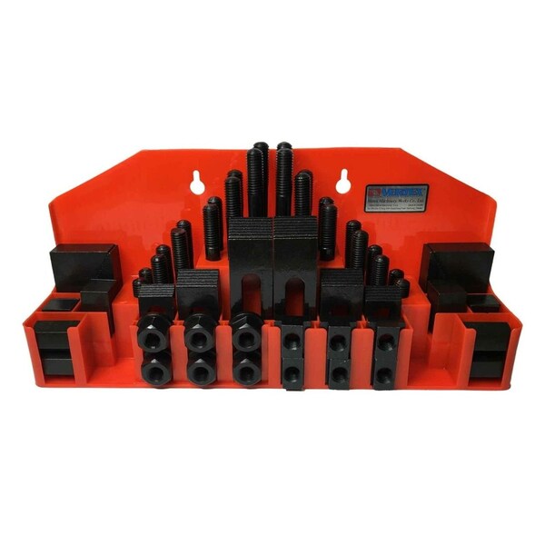 Hhip Pro-Series52 Piece Clamping Kit 12mm T-Slot With M10 X 1.5 Studs - 3901-0010