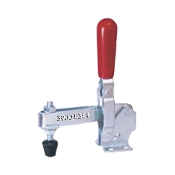 Hhip Vertical Flanged Base U-Bar Toggle Clamp - 500 lbs Holding Pressure - 3900-0344