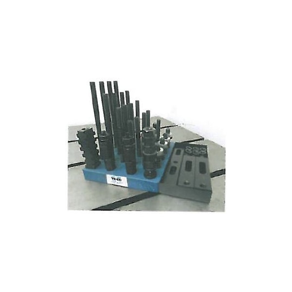 Te-Co Tapped End Clamp Cnc Fixturing Kit 11/16 X 5/8-11 - 20123