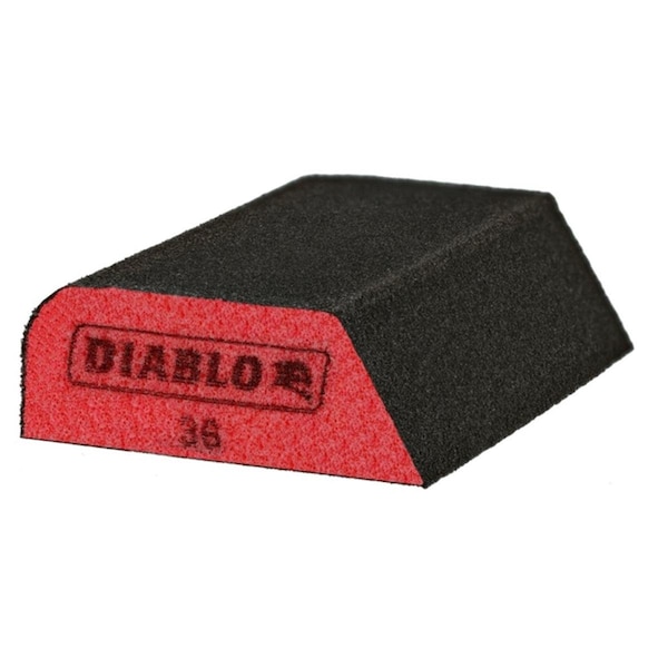 36 grano Endura-Bond Ultra Esponja de lijado de doble borde - 1018151 de Freud America