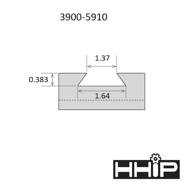 Hhip AXA 6 Piece Set - Piston Type 251-100 (3900-5910) - 3900-5910