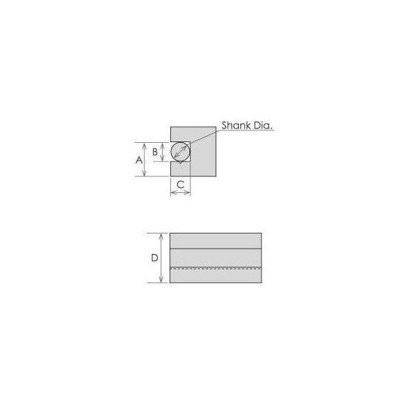 Hhip AXA-2 Turning, Boring & Facing Holder 3/16-1/2" 250-102 (3900-5912) - 3900-5912