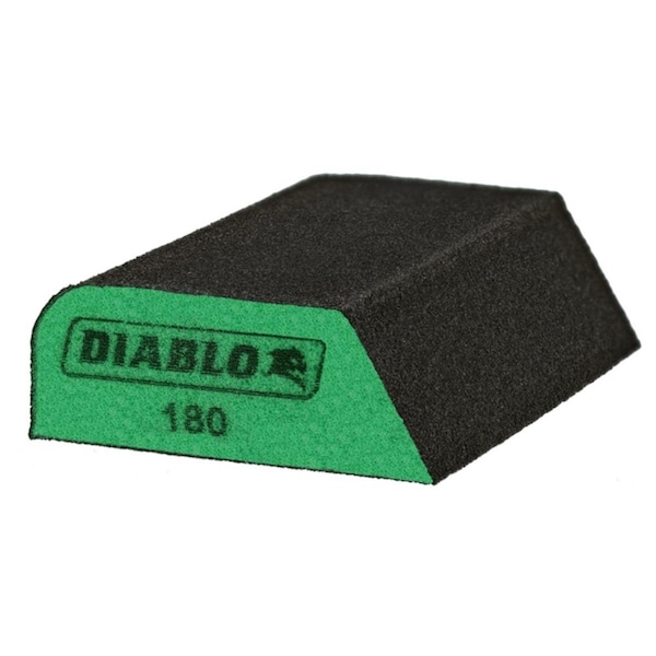 Esponja de lijado de doble borde Ultra de Endura-Bond con grano 180 de Freud America - 1018208