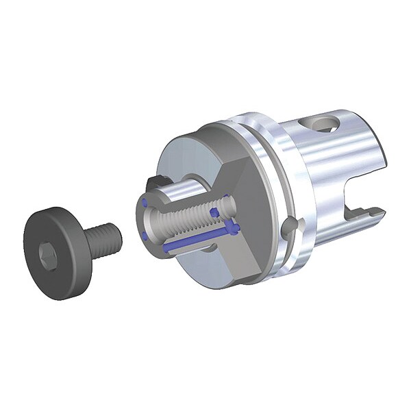 Km Systems Shell Mill Holder, KM63XMZ, 16.00mm - KM63XMZSMC16028MY
