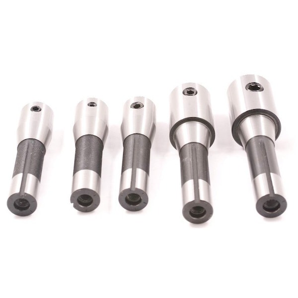 H & H Industrial Products 5 Piece R8 End Mill Holder Set (3/16~3/4") - 3900-1005
