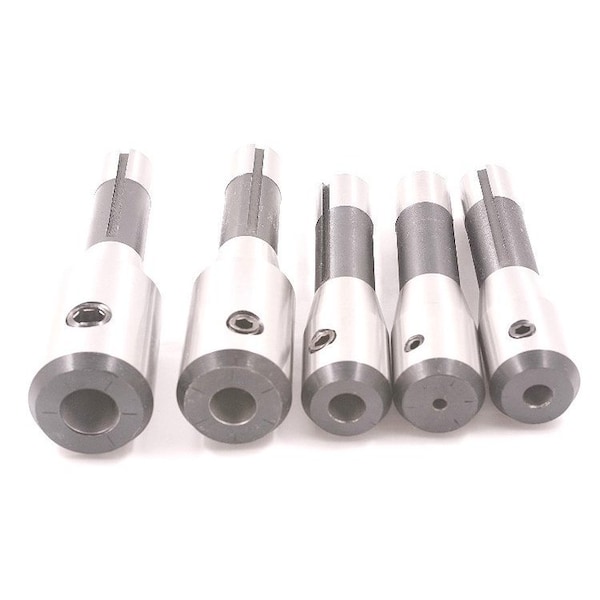 H & H Industrial Products 5 Piece R8 End Mill Holder Set (3/16~3/4") - 3900-1005