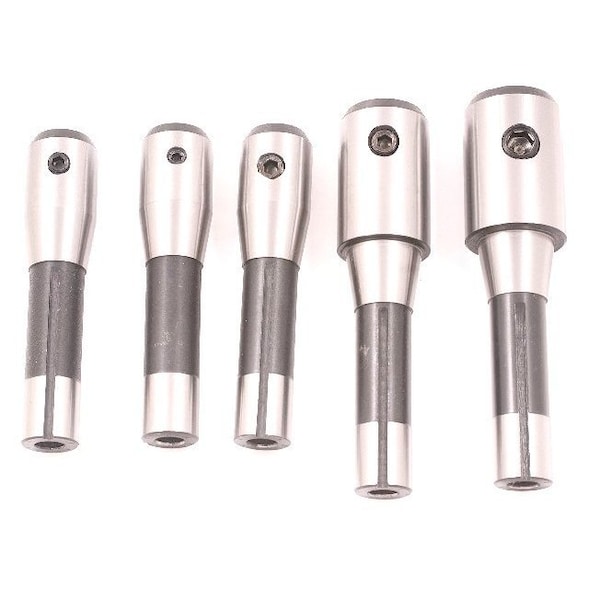 H & H Industrial Products 5 Piece R8 End Mill Holder Set (3/16~3/4") - 3900-1005