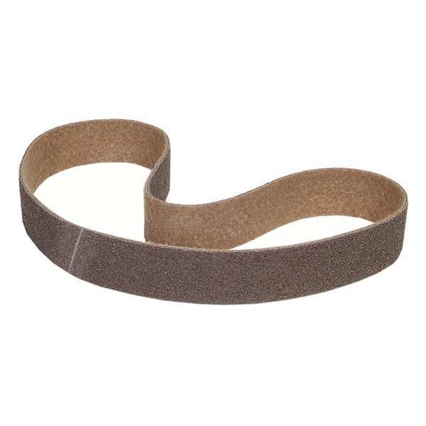 Faja de Lijado Merit, 3 pulgadas de ancho, 24 pulgadas de largo, sin tejer, óxido de aluminio, 80 granos, medio, Preparación de Superficie Merit - 66254402501