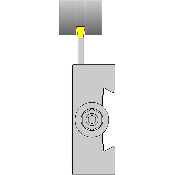Dorian Tool Holder, Revsible Cut-Off, QITP60N - QITP60N-7-71C