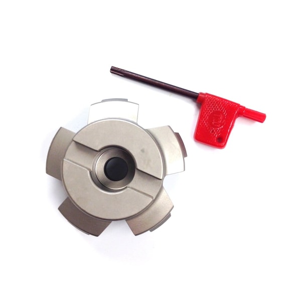 Hhip 2-1/2" X 3/4 Bore 45 Degree Octagon 5 Insert Indexable Face Mill - 2068-2500