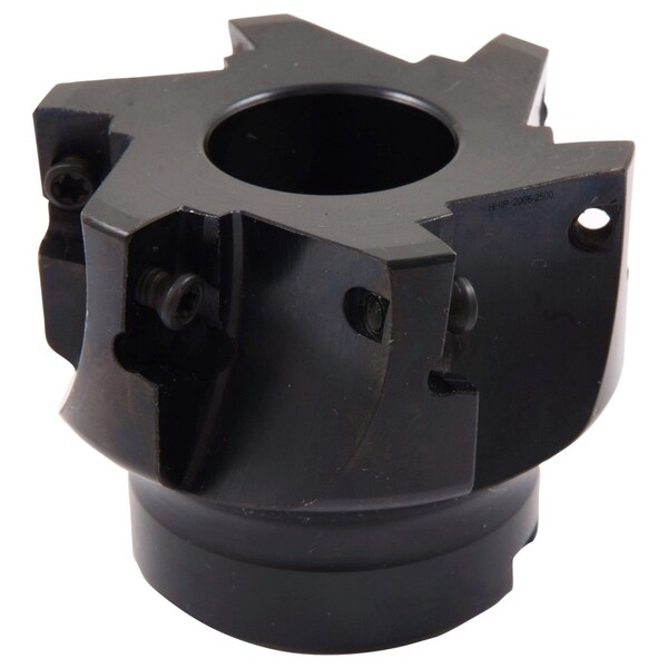 Hhip 2-1/2" X 3/4 Bore 90 Degree APKT-160408 Indexable Face Mill - 2066-2500