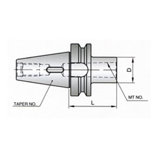 Yg-1 Tool Bt50 Morse Tper Holder #4 - CI040