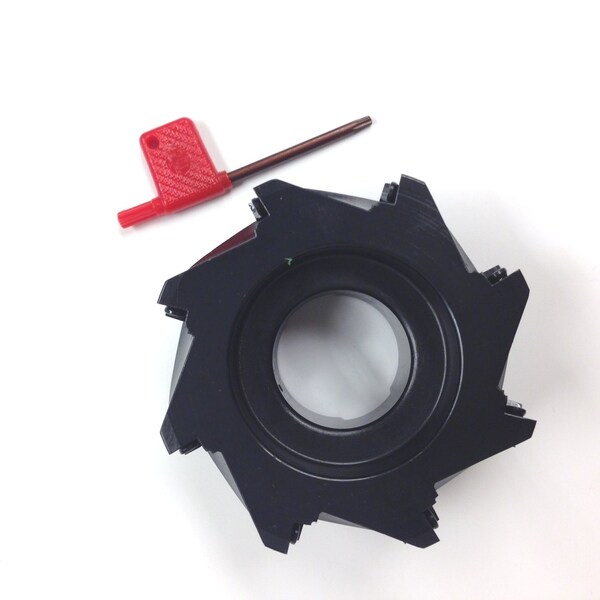 Hhip 5" X 1-1/2 Bore 90 Degree APKT-160408 Indexable Face Mill - 2066-5000