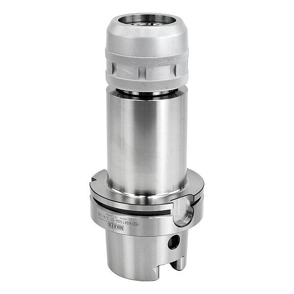 Lyndex-Nikken Milling Chuck Holder, 2.530 to 3.189in. - HSK100A-C1.1/4-165