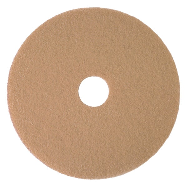 3M Almohadilla para abrillantar, 27", color beige, paquete de 5 - 3400N 881.