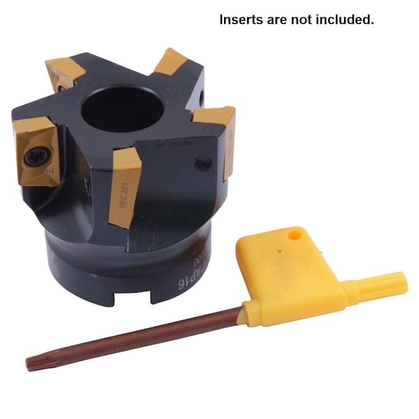 Hhip 2" X 3/4 Bore 90 Degree APKT-160408 Indexable Face Mill - 2066-2000