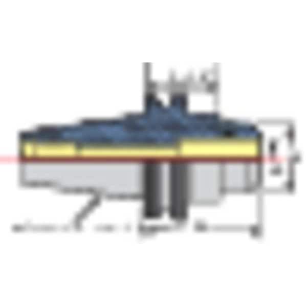 Techniks End Mill Holder, CAT40, 0.3125in Bore Dia. - 22913-2.5