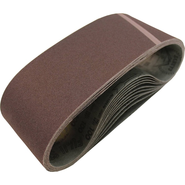 Cinta de lija Makita, 4" W, 24" L, 80 Grit - 742322-9