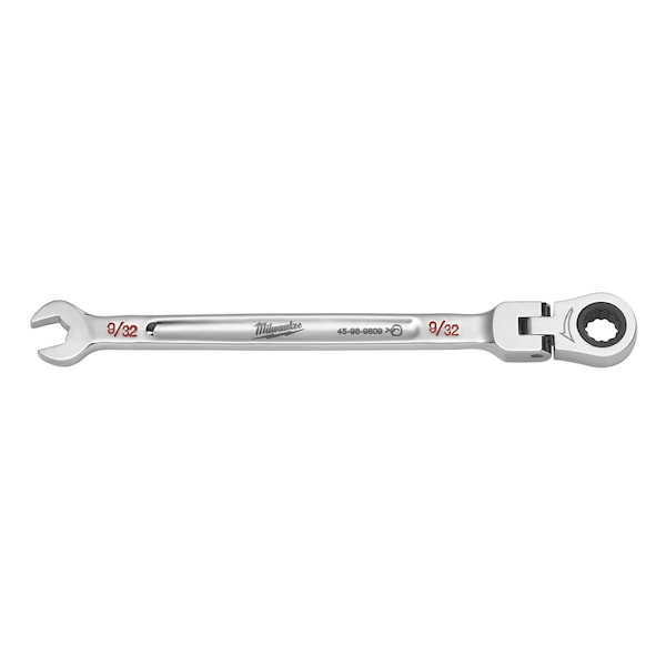 Llave combinada con cabezal flexible de Milwaukee Tool de 9/32 pulgadas - 45-96-9809