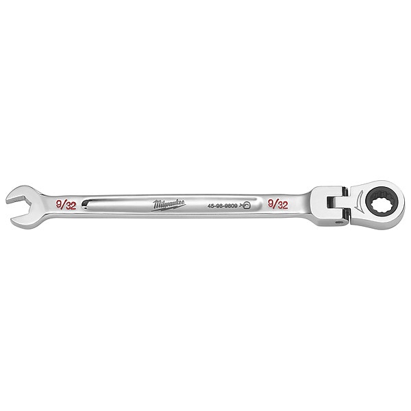 Llave combinada con cabezal flexible de Milwaukee Tool de 9/32 pulgadas - 45-96-9809