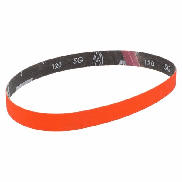 Banda de lija recubierta de cerámica, grano 120, mediano, Blaze R980P, Blaze - 66261193676.
