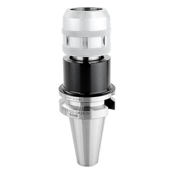 Lyndex-Nikken Mill Chuck Holder, Nose2.047in, Prj 4.13in - BT40-C3/4-105